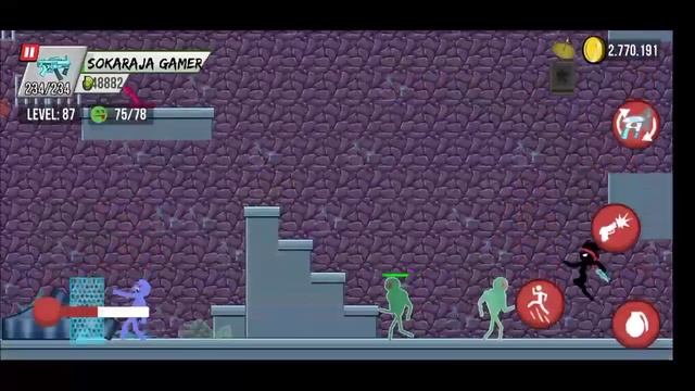 Stickman vs Zombies Chapter 5 level 86-90 New Mode смотреть онлайн