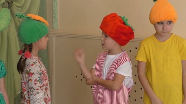Театрализованное представление "Спор овощей" смотреть онлайн
