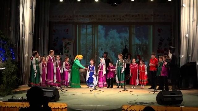 Детский фольклорный ансамбль «Златоцвет»- Обряд «Колядки», «Ехал кузя». смотреть онлайн