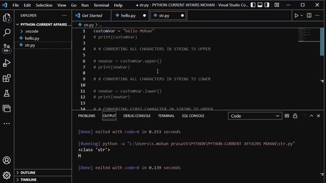 String Methods in Python | Legendmp | Current Affairs Mohan смотреть онлайн