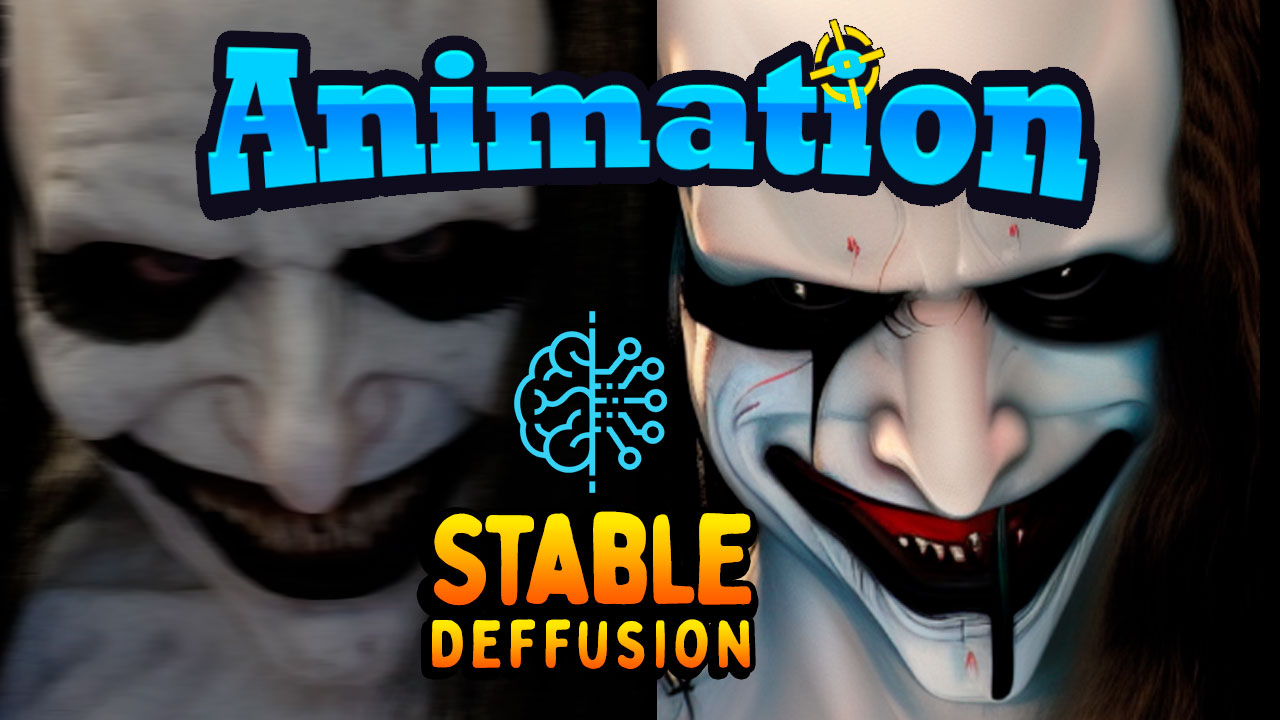 Как сделать анимацию в НЕЙРОСЕТИ Stable Diffusion. img2img Видео AI смотреть онлайн
