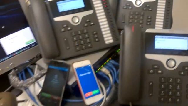 Cisco 2901 CME10 With Jabber integration смотреть онлайн