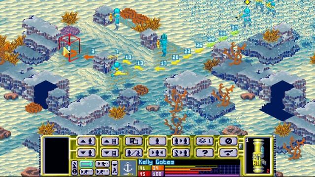 X-COM TFTD TWoTS T5. #6 Ползуны все еще встречаются??? Много лодок с нагами. База связи с акулами. смотреть онлайн