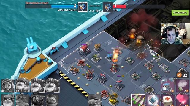 Boom Beach Бум Бич Развиваем базу с нуля (часть 210) смотреть онлайн