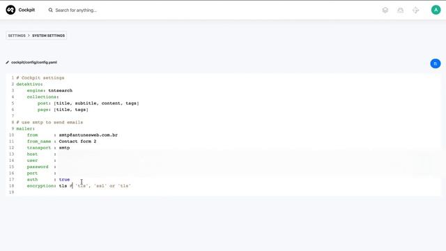Cockpit CMS and Form submit using SMTP смотреть онлайн