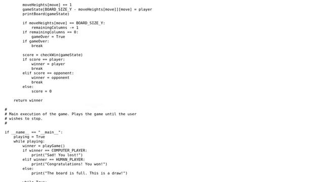 Code Review: python - Connect 4 Terminal Game смотреть онлайн