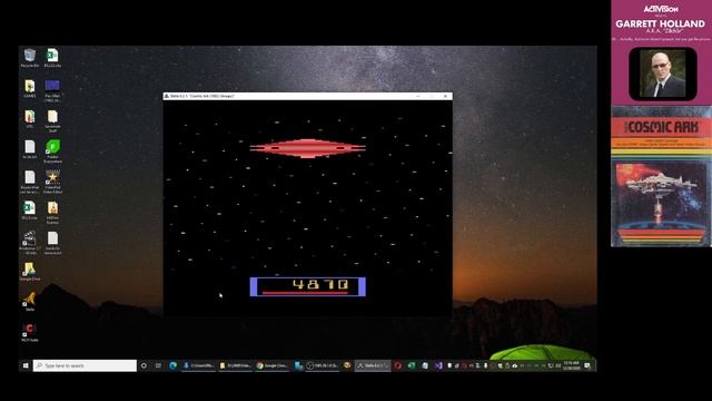 Atari 2600 EMU - Cosmic Ark - Game 1 A/X - 9,500 смотреть онлайн