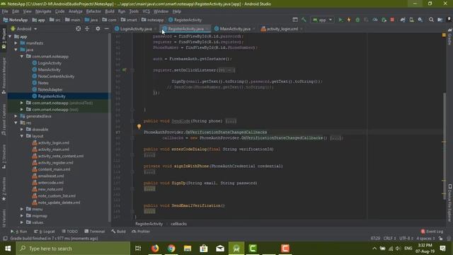 Android Studio 44 - Notes App with Firebase Part 8 - Get data based on User ID смотреть онлайн
