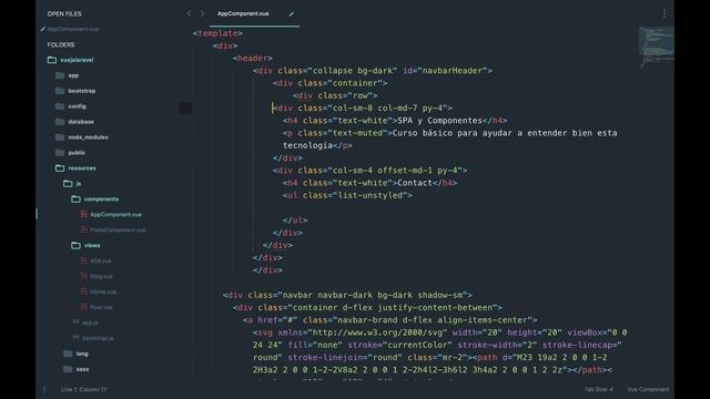 11 - Introducción a plantillas Bootstrap 4 dentro de VUEjs | Rimorsoft Online смотреть онлайн