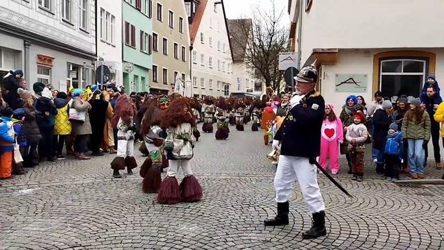 Fasching 2023. Ulmzug Und Narrensprung . Ulm, Germany Carnival ??