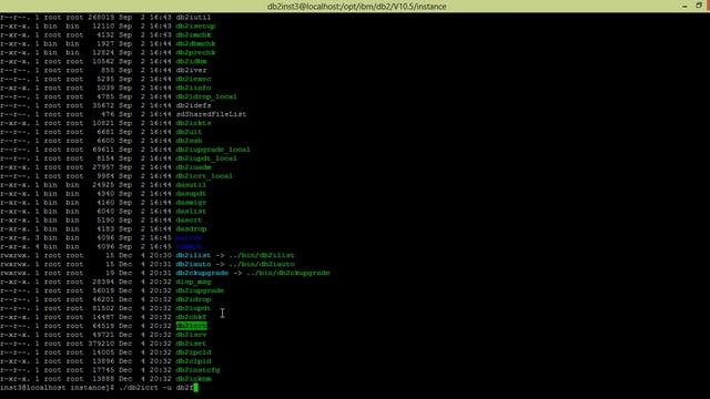 ibm db2 dba instance creation смотреть онлайн