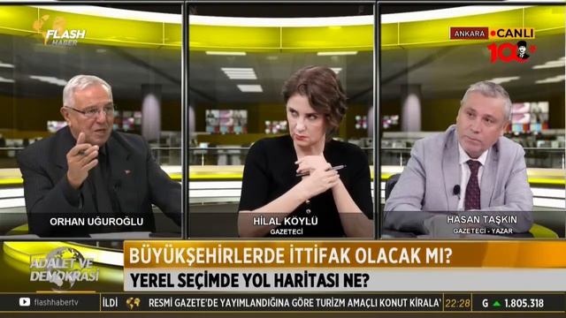 ORHAN UĞUROĞLU İLE ADALET VE DEMOKRASİ/ FLASH HABER TV CANLI YAYIN - 02.11. 2023 смотреть онлайн