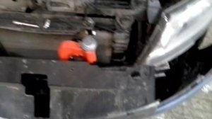 установка пневмо-сигнала на Kia Rio 3