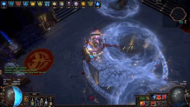 Path of Exile - Occultist Ice Nova CoC Showcase 3.13 смотреть онлайн