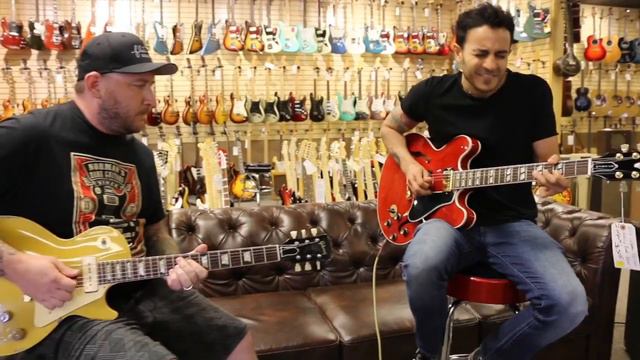 Josh Smith & Artur Menezes - 1954 Gibson Les Paul Goldtop & Custom Shop Gibson ES-345 смотреть онлайн