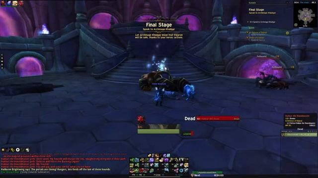 In Defense of Dalaran | Quest | World of Warcraft Patch 7.2.5 смотреть онлайн