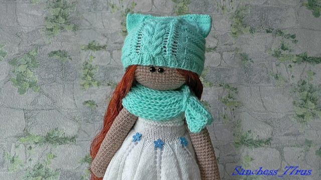 Амигуруми, Кукла Элис и медведь Бэг. смотреть онлайн