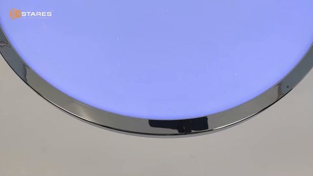 LUNA RGB 32W и 70W Белый + Хром, потолочный настенный светильник - люстра с пультом от Estares. смотреть онлайн