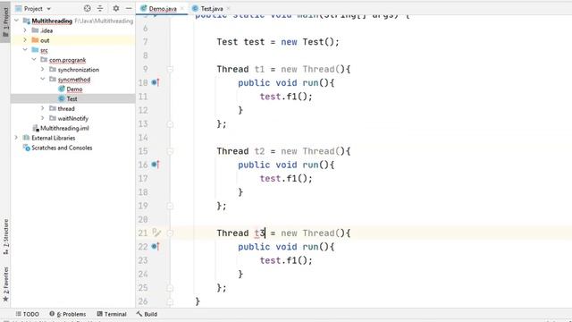 Multithreading in Java | Hindi | Synchronized Method in Java | Synchronized Block vs Method | #05 смотреть онлайн