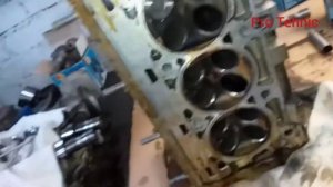 РЕМОНТ ГБЦ НИССАН АЛЬМЕРА, РЕНО 16V K4M(K4J). ЗАГНУЛО КЛАПАНА. МЕНЯЕМ КЛАПАНА, РОЛИКИ, САЛЬНИКИ!!!