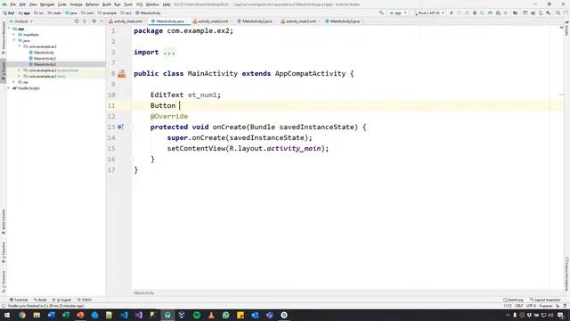 Android Studio 4.0.1 - #21 - Exercício Passar Extras por várias Activity смотреть онлайн