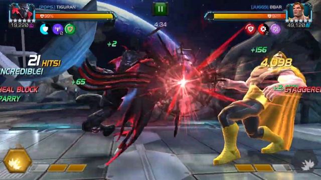 Symbiote Supreme VS Node 48 Miniboss Hyperion | AW Season 36 | MCOC смотреть онлайн