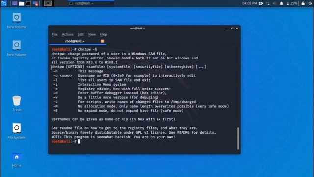 How to reset windows 10 8 7 forget password | Windows unlock admin | chntpw kali linux | Urdu/Hindi смотреть онлайн