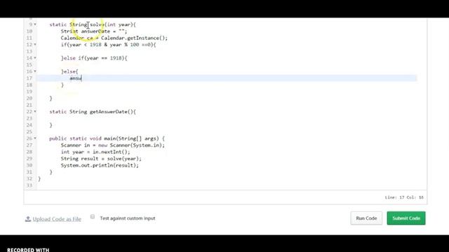 Day of the programmer Hackerrank Solution - Java version смотреть онлайн