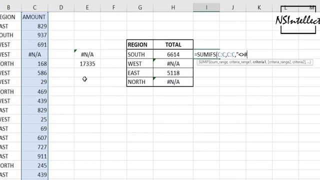 Sum an Excel range Ignoring Blank, Text or Error Cells | Excel Sum function ignore error смотреть онлайн
