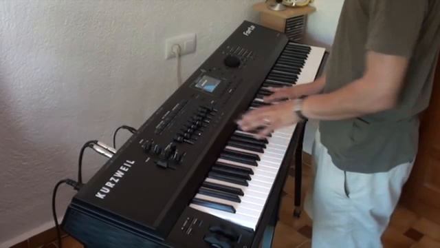 Eminem ft. Sia - Guts Over Fear - Piano Cover Version - Played on Kurzweil Forte смотреть онлайн