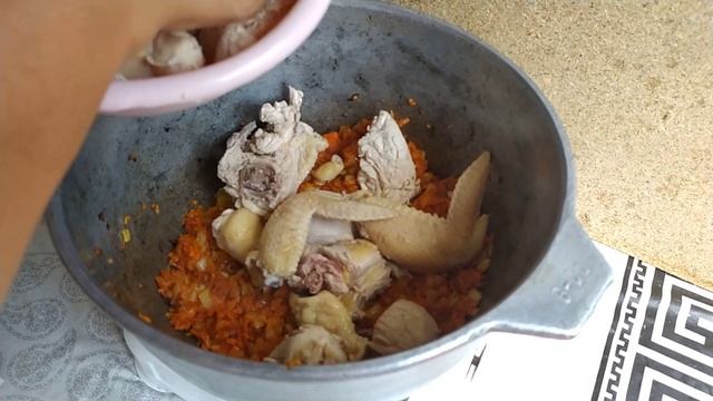 Готовим Самаркандский плов, получился очень вкусный смотреть онлайн