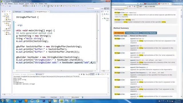 StringBuilder.append AND API смотреть онлайн