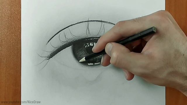 Eye Drawing: How To Draw a Realistic Eye | Crying Eye Drawing Tutorial смотреть онлайн