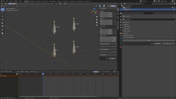 Custom properties and drivers in blender made easy