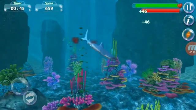 Blue Whale 2017 - Hungry Whale Game - by Integer Games | Android Gameplay | смотреть онлайн
