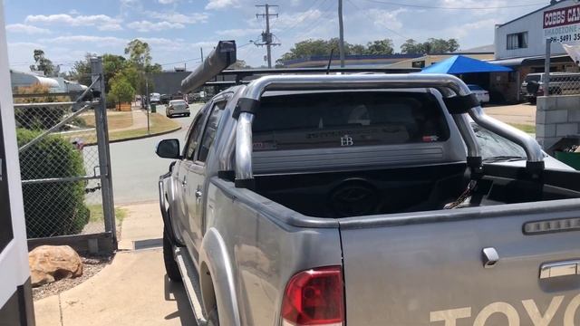 N70 Hilux 3” turbo back exhaust смотреть онлайн