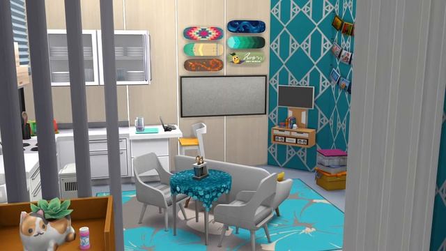 Modern 910 Medina Studios - Fixer Upper - THE SIMS 4 смотреть онлайн