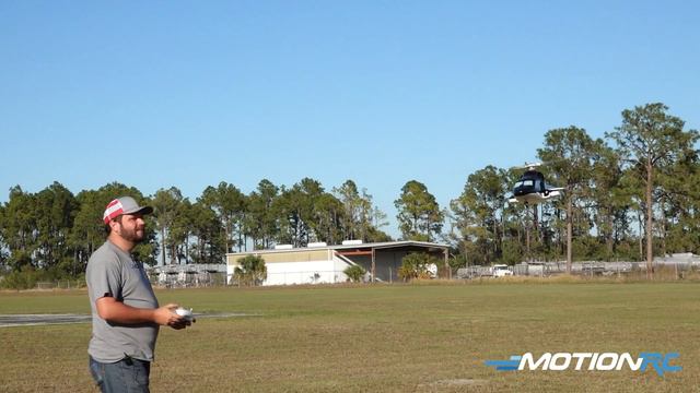 Fly Wing 450AF Airwolf 450 Size GPS Stabilized Helicopter Flight | Motion RC