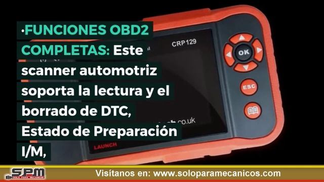 ⚡️ ⚡️Scanner Automotriz LAUNCH CRP 129 ? смотреть онлайн