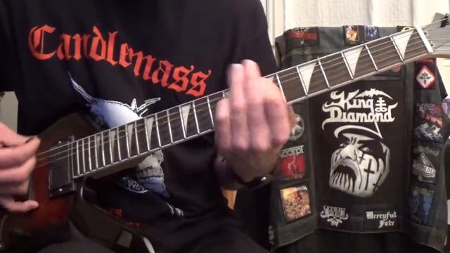 Candlemass -  Sweet Evil Sun (Riffs Medley) (Guitar Cover)