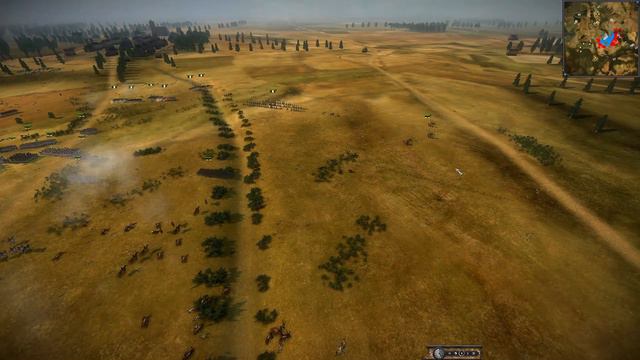 Battle of Aspern-Essling! Napoleon Total War 3 4v4 смотреть онлайн