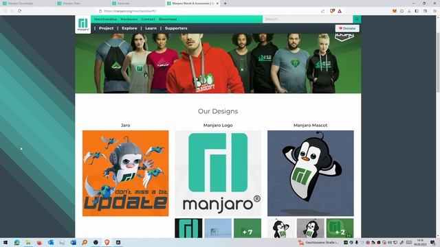 Manjaro Linux 23 Uranos Installieren und Einrichten смотреть онлайн