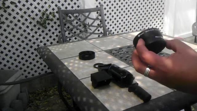 Canon Vixia HF m40 Camera Rig set-up смотреть онлайн