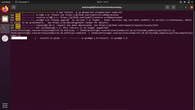 Apache Superset Building Custom Visualization Plugin-Install Yeoman & the Superset Package Generato смотреть онлайн
