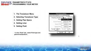 Training: GE Panametrics PT878 Ultrasonic Flow Meter