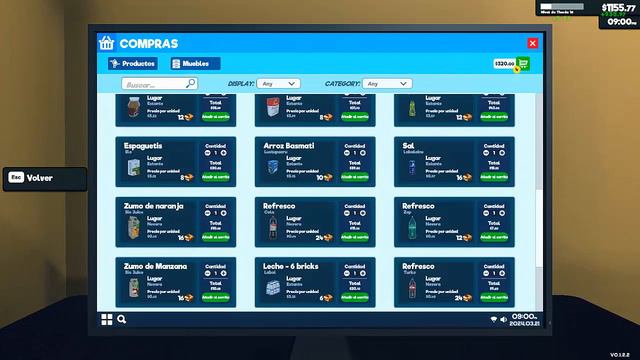 SUPERMARKET SIMULATOR I REPONEDORES Y ALMACEN LISTO I CAP 8 #supermarketsimulator смотреть онлайн