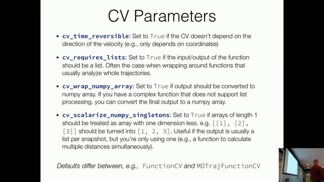 Developing for OpenPathSampling (2017; David W.H. Swenson) смотреть онлайн