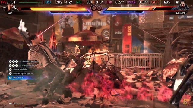 TEKKEN 8 - DEMO - (Valve Steam Deck) - Framerate & Gameplay смотреть онлайн