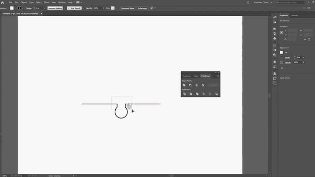 Triangle puzzle piece. Tutorial Adobe Illustrator CC for beginners смотреть онлайн