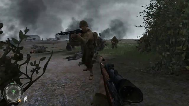 Call Of Duty 2 Türkçe -#21.Bölüm - Normandiya Çıkarması (OMAHA) смотреть онлайн